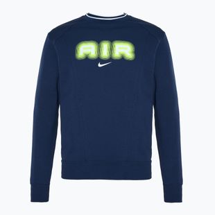 Felpa Nike Sportstwear Air Crew-Neck uomo nero / oro