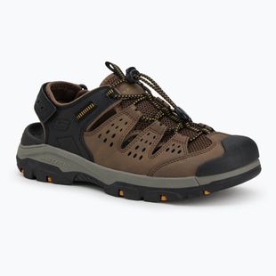 SKECHERS sandali da uomo Tresmen Menard marrone