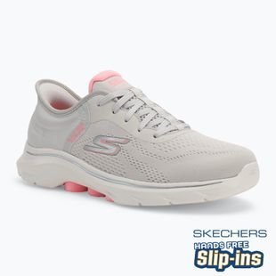 Scarpe SKECHERS Go Walk 7 Valin donna grigio/rosa