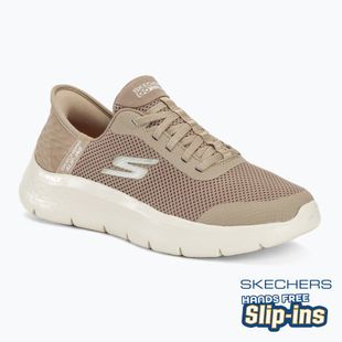 SKECHERS Slip-ins scarpe da donna Go Walk Flex Grand Entry taupe/bianco