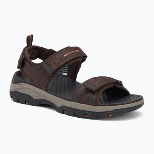 SKECHERS Tresmen Ryer sandali da uomo cioccolato