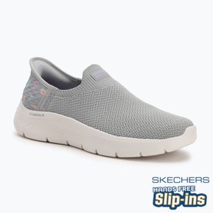 SKECHERS scarpe da donna Go Walk Flex Sunset Rose grigio/lavanda