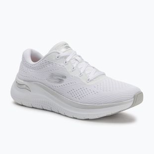 SKECHERS scarpe da donna Arch Fit 2.0 Glow The Distance bianco/argento