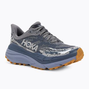 Scarpe da corsa da uomo HOKA Stinson 7 satellite grigio/varsity navy