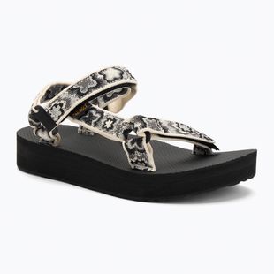 Teva Midform Universal sandali da donna neon floreale nero / bianco