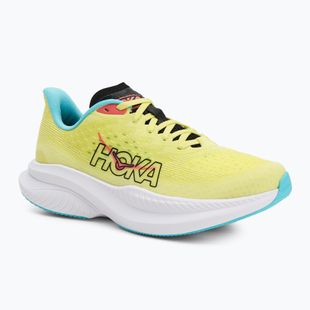Scarpe da corsa da uomo HOKA Mach 6 blu yuzu/cielo