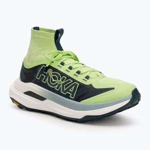 Scarpe da corsa HOKA Tecton X 3 da uomo, mela crostata/blu crepuscolo