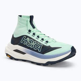 Scarpe da corsa da donna HOKA Tecton X 3 mint fluorite/varsity navy