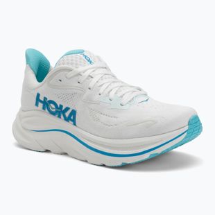 Scarpe da corsa da uomo HOKA Clifton 10 bianco/blu scuro