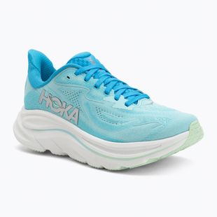 Scarpe da corsa da donna HOKA Clifton 10 blu cielo/blu cielo