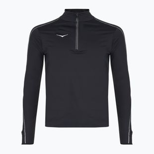 Felpa da running HOKA GlideTech Quarter Zip uomo nero