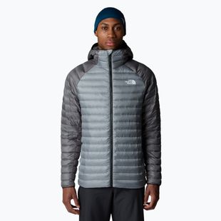 Piumino da uomo The North Face Bettaforca Lt Down Hoodie grigio monumento/perla fumé