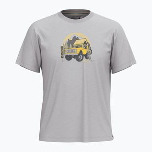 Smartwool Long Weekend Graphic Tee - camicia da trekking in erica grigio chiaro