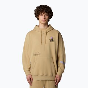 The North Face Mountain Cleanup Felpa con cappuccio kaki stone