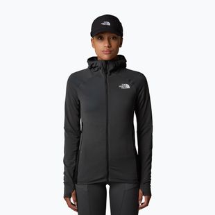 Felpa con cappuccio The North Face Bolt Polartec Donna grigio asfalto/nero tnf