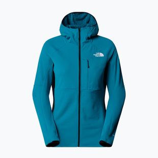 Felpa The North Face Summit Futurefleece FZ donna, colore verde acqua intenso