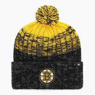 47 Brand NHL Boston Bruins Cappello invernale Cascade nero