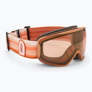 Smith Moment mirage/chromapop pro occhiali da sci fotocromatici a specchio oro