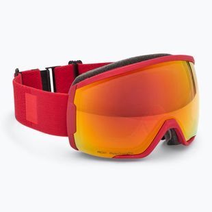 Smith Proxy crimson/ chromapop pro occhiali da sci fotocromatici a specchio rosso
