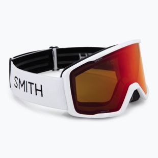 Maschera da sci Smith Tribute white/red sol-x mirror