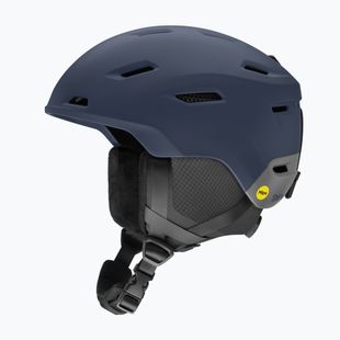 Casco da sci Smith Descend Mips matte royal navy/wolf gray