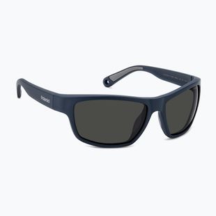 Occhiali da sole Polaroid PLD 7037/S matte blue/grey polarized