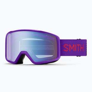 Maschera da sci Smith Tribute S1 fresh purple/blue sensor mirror antifog