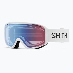 Maschera da sci Smith Rally S1-S2 white/photochromic blue sensor mirror