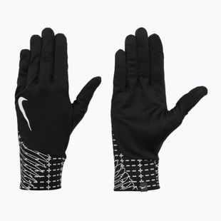 Guanti da corsa da uomo Nike Pacer Lightweight RG Reflective black/silver