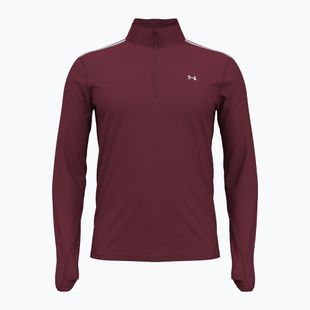 Felpa da corsa Under Armour Vanish CW 1/4 Zip cardinale/riflettente da uomo