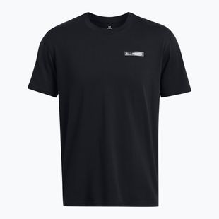 T-shirt uomo Under Armour HW Armour Label black/black/black