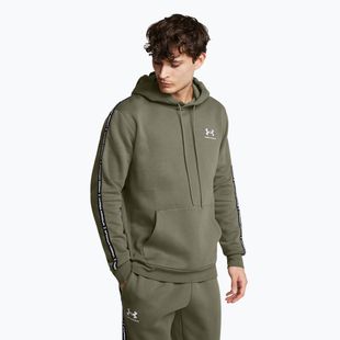 Felpa Under Armour Icon Fleece HD da uomo verde marino/bianco