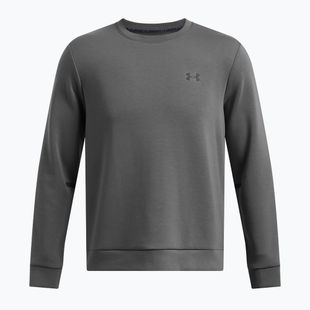 Felpa con cappuccio Under Armour Unstoppable Fleece Crew da uomo, colore nero/marrone