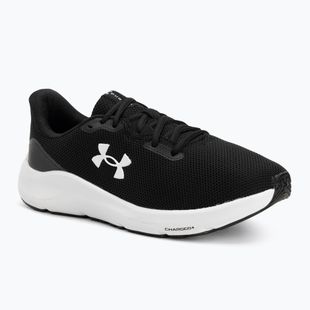 Under Armour Charged Pursuit 4 nero/nero/bianco scarpe da corsa da uomo
