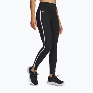 Leggings Under Armour Motion Piped nero/bianco/bianco da donna