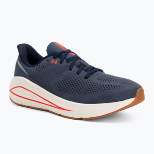 Under Armour Sonic 7 scarpe da corsa da uomo downpour grigio/quarzo bianco/midnight navy