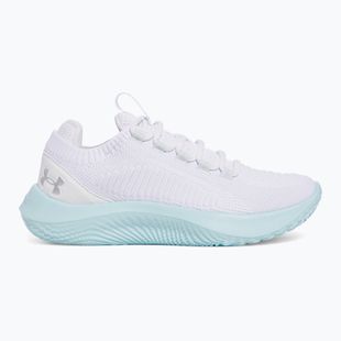 Under Armour Dynamic 2 bianco/stream/argento metallico scarpe da ginnastica da donna