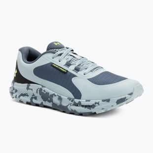 Under Armour Charged Bandit Trail 3 scarpe da corsa da uomo grigio acquazzone/blu porto/verde iprite