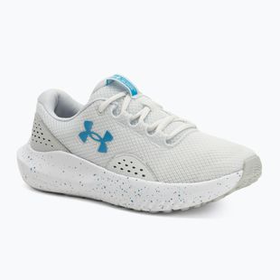 Under Armour Charged Surge 4 scarpe da corsa donna grigio distante/grigio distante/blu etereo