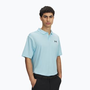 Polo Under Armour Matchplay Uomo stream/nero