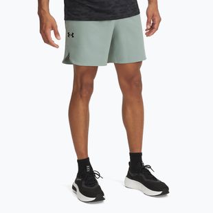 Pantaloncini da uomo Under Armour Vanish Elite verde silice/nero