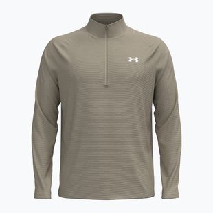 Felpa da uomo Under Armour Tech Textured 1/2 Zip city khaki/black