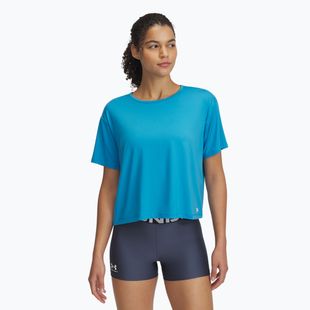 Maglietta da allenamento Under Armour Motion donna blu etere/bianco
