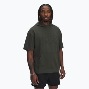 Uomo Under Armour Project Rock SS Terry Hoody verde barocco / verde barocco