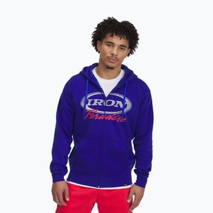 Felpa da uomo Under Armour Project Rock Icon Fleece FZ royal/black/black