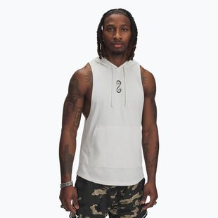 Under Armour Project Rock Snake SL felpa da uomo bianco clay / nero / bianco