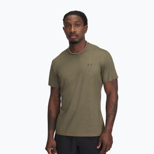 Under Armour maglia da allenamento da uomo Vanish Elite Vent Stampata bayou/marine da verde/iridescente