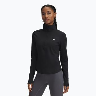 Under Armour Motion 1/2 Zip nero/bianco a manica lunga da donna