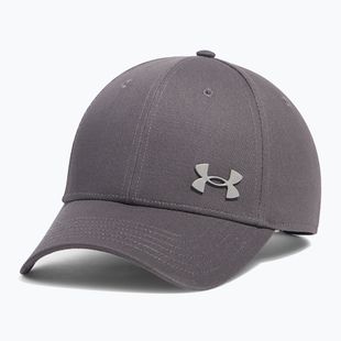 Berretto da baseball Under Armour Sportstyle Metal regolabile da uomo in calce/argento