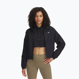 Giacca da allenamento donna Under Armour Rival Woven Jacket black/white